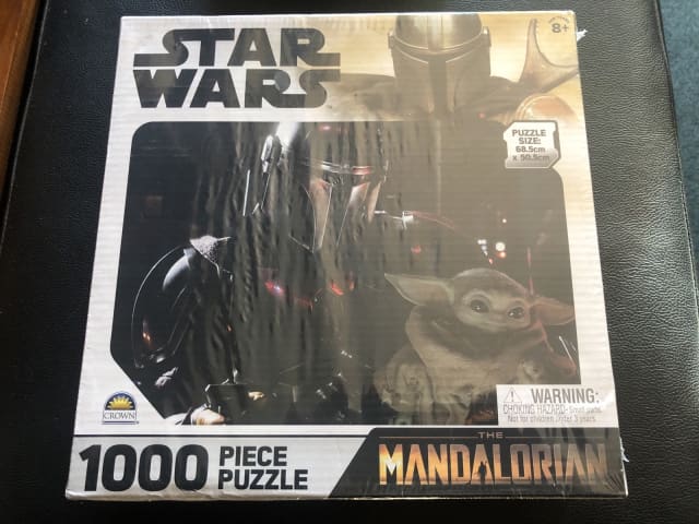 Star Wars The Mandalorian 1000 Piece Jigsaw Puzzle by Crown 68.5cm x 50.5cm NEW 