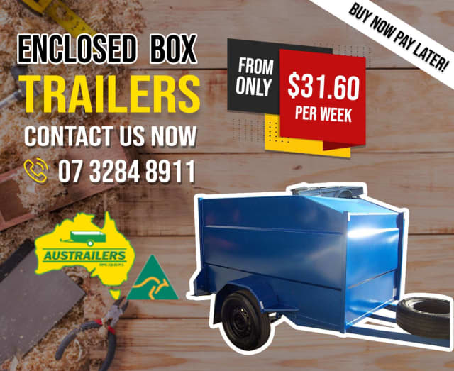 Enclosed Box trailers AUSTRALIAN MADE Heavy Duty Trailers Gumtree