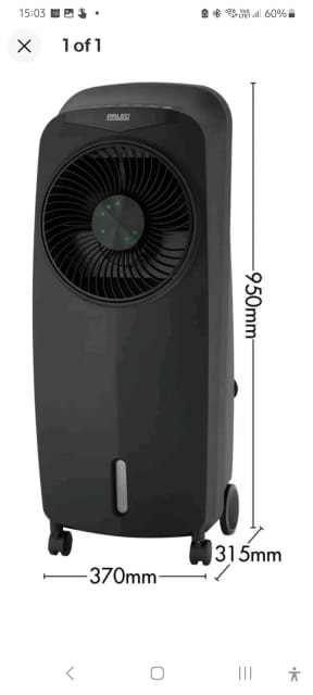 arlec evaporative cooler 8l