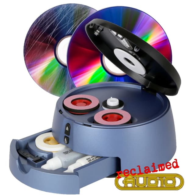 Motorised DISC REPAIR SYSTEM for CD and all similar media discs Other