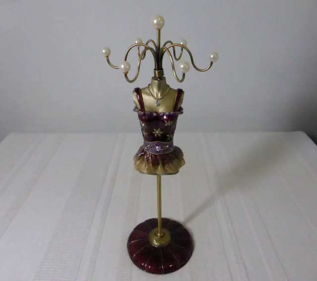 Mannequin evening dress display JEWELLERY STAND HOLDER figurine