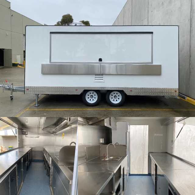 Last minute SALE 5 meters food van food trailer cart truck caravan