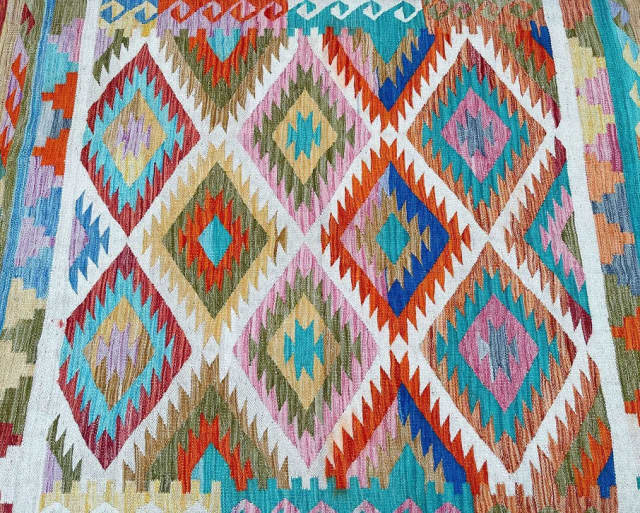 Wool handmade Afghan Aryana kilim rug 2x1.5m Rugs & Carpets Gumtree