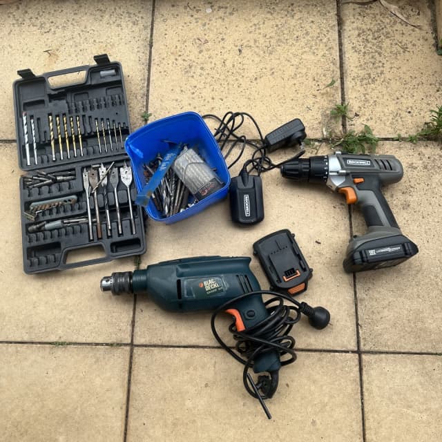 Drills and drill bits bundle lot rockwell cordless lithium power drill Power Tools in Colonel