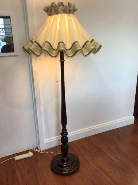 Antique standard lamp in very good condition | Antiques | Gumtree ...