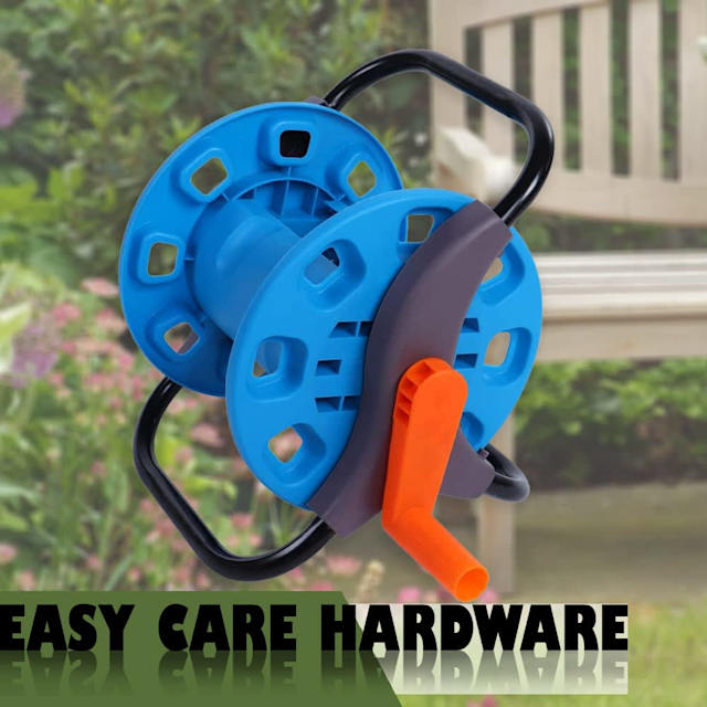 Water Pipe Hose Reel Portable Garden Cart Planting Hosepipe Organizer