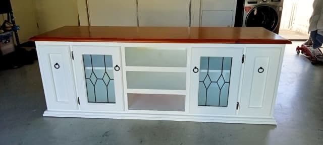 Hampton style tv cabinet | Entertainment & TV Units | Gumtree Australia ...