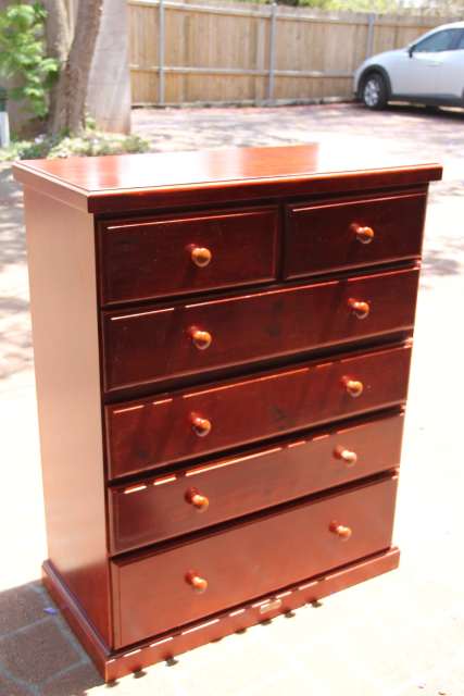 Love N Care 6 drawers tallboy metal runner can deliver | Dressers ...