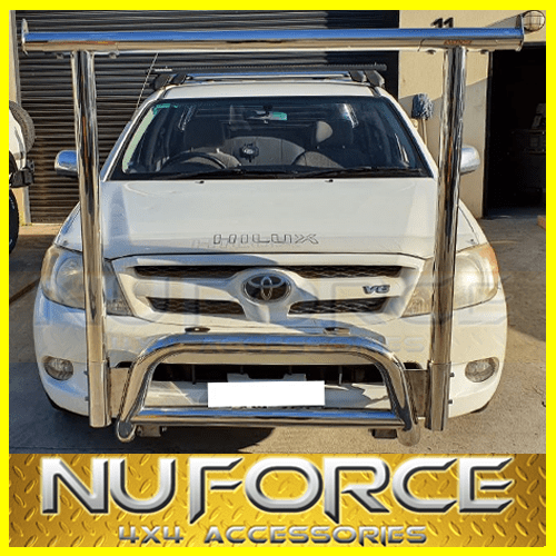 NISSAN NAVARA D40 (2005 2015) NUDGE BAR H RACK LADDER RACK H BA