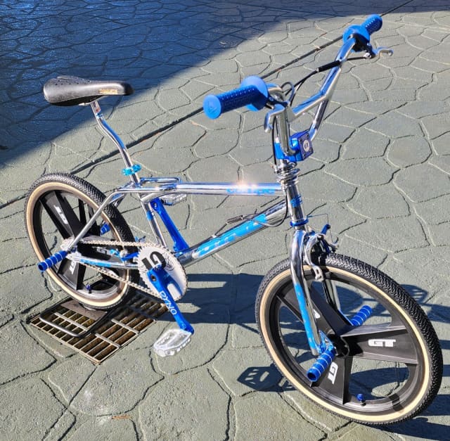 blue dyno bmx