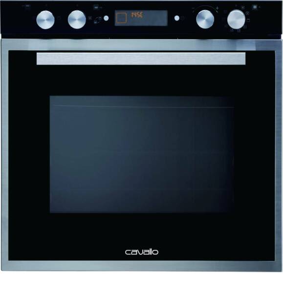 Cavallo Contempo Pyrolytic Dual Space 70 Litre Oven 60cm CPDOBS8T