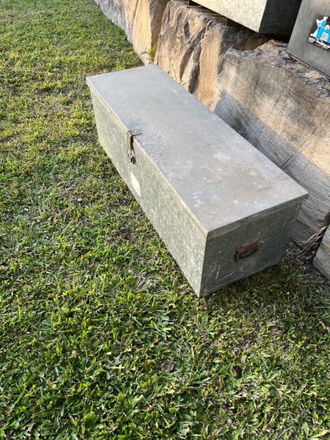 Galvanised tool box | Tool Storage & Benches | Gumtree Australia Logan ...