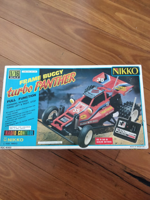 Nikko Turbo Panther Racing Buggy RC Car - 1986 - Collectables in Perth ...