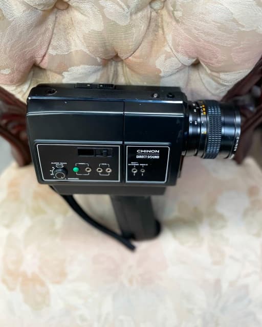 C.1975-78 Chinon 606S Direct Sound Camera with Microphone and