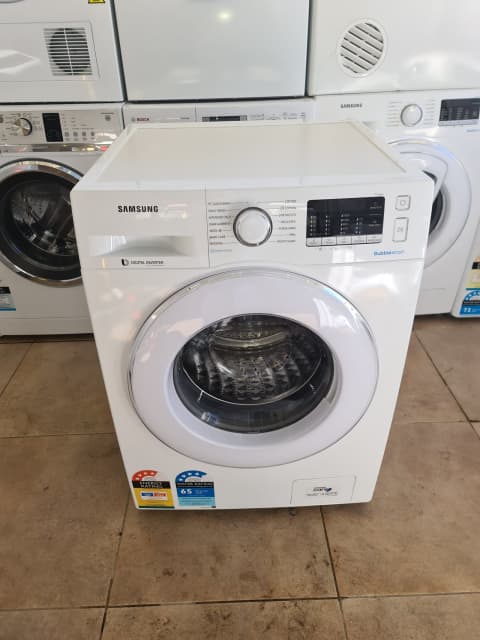 samsung 7.5 kg bubblewash front load washing machine