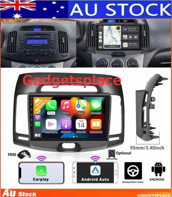 For 2006 2012 Hyundai Elantra Android Car Stereo Radio GPS Carplay