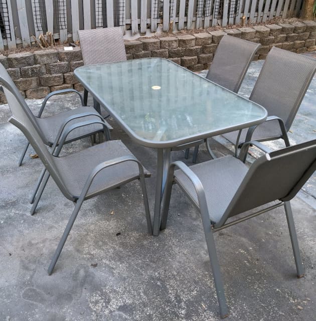 7 Piece Outdoor Dining Setting Outdoor Dining Furniture Gumtree