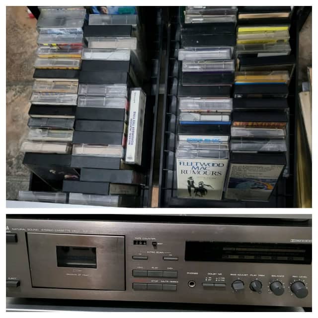 Yamaha geared tape deck with tapes Other Audio Gumtree Australia