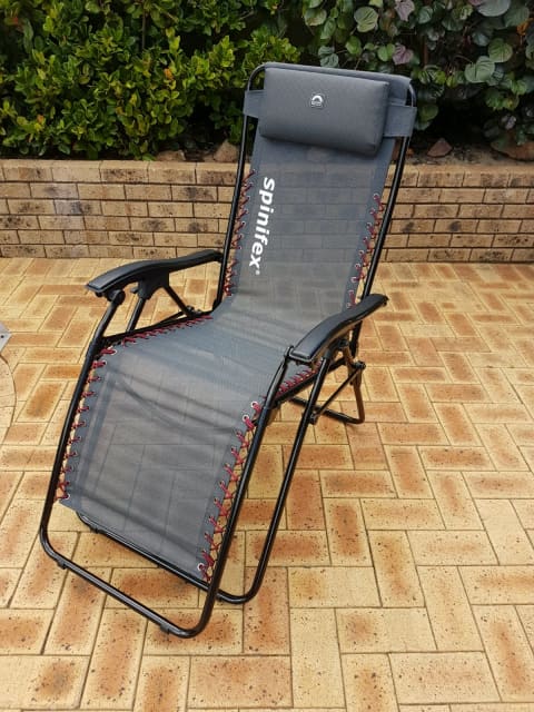 spinifex recliner camping chair