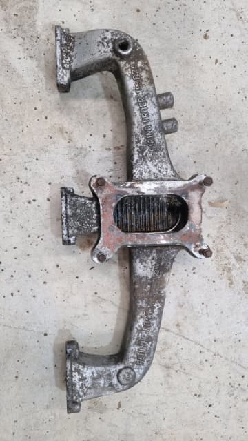 Holden red motor 6 cylinder 2 barrel inlet manifold eh hr lc lj torana ...