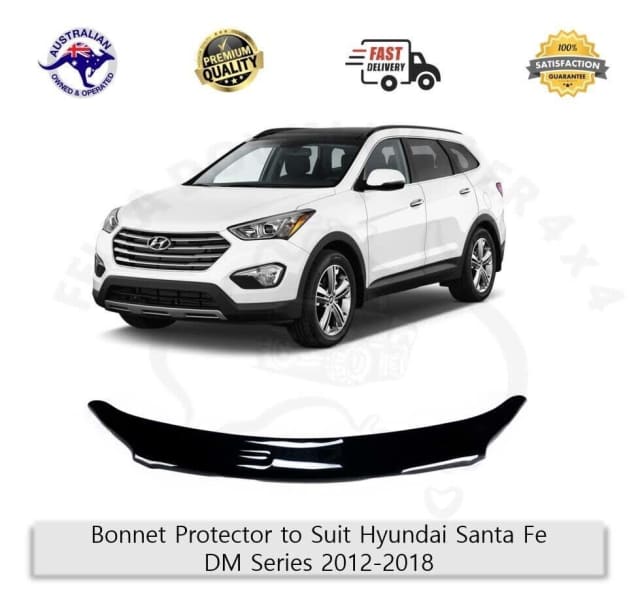 Protector Hood Guard Bug Deflector Hyundai Santa Fe DM 1218