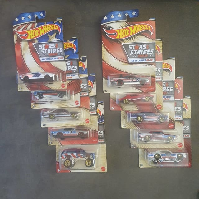 hot wheels stars and stripes 2020