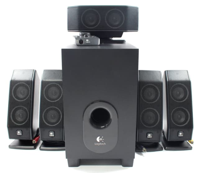 Logitech X540 5.1 Surround Sound Speaker System Computer Speakers