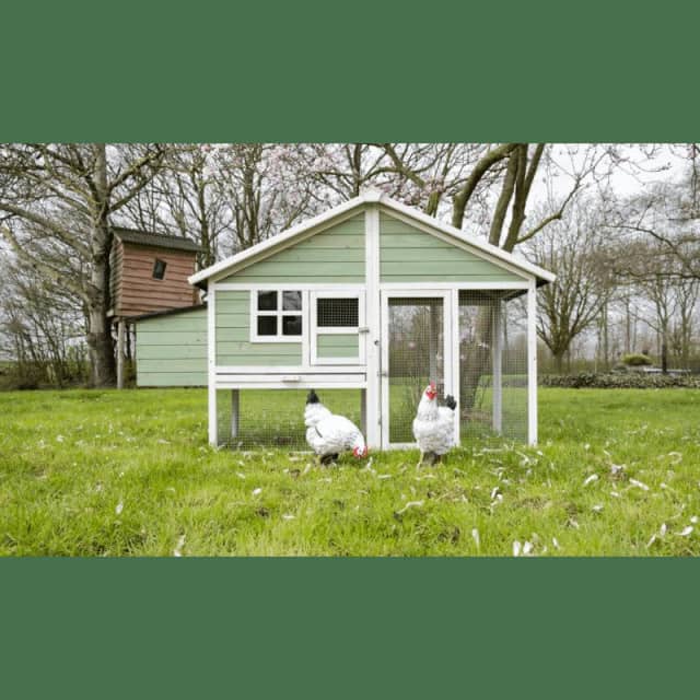 Large Chicken Coop Rabbit Hutch Ferret Cage Hen Chook House Pet
