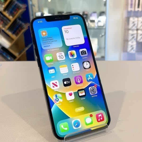 iPhone 12 Pro Max 128G Blue AU MODEL INVOICE CRACKED BACK INVOICE ...