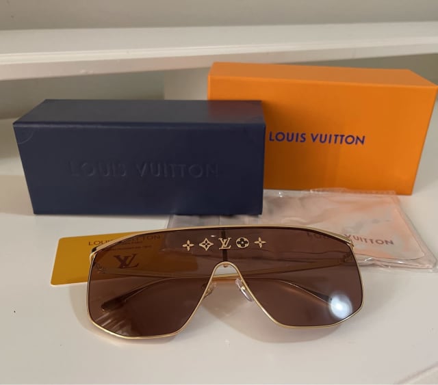 Supreme x Louis Vuitton City Mask SP Sunglasses Black