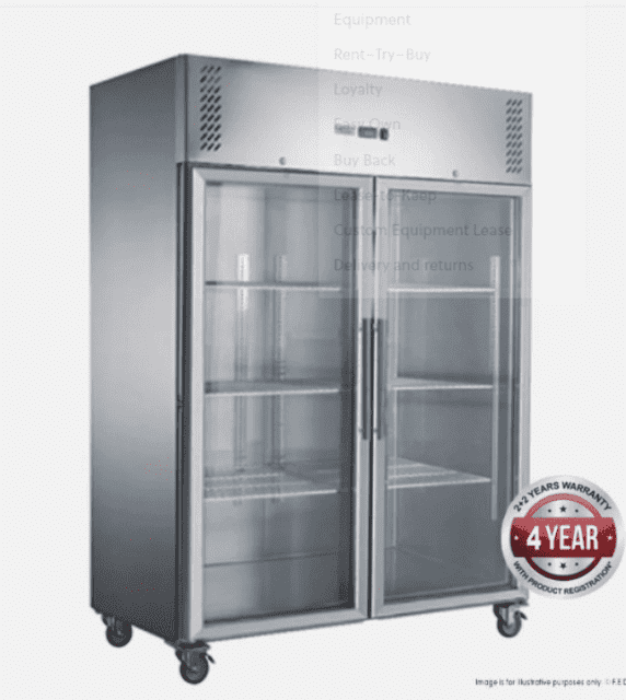 FEDX XURF1200G2V Upright Display Freezer Rent or Buy Other Kitchen