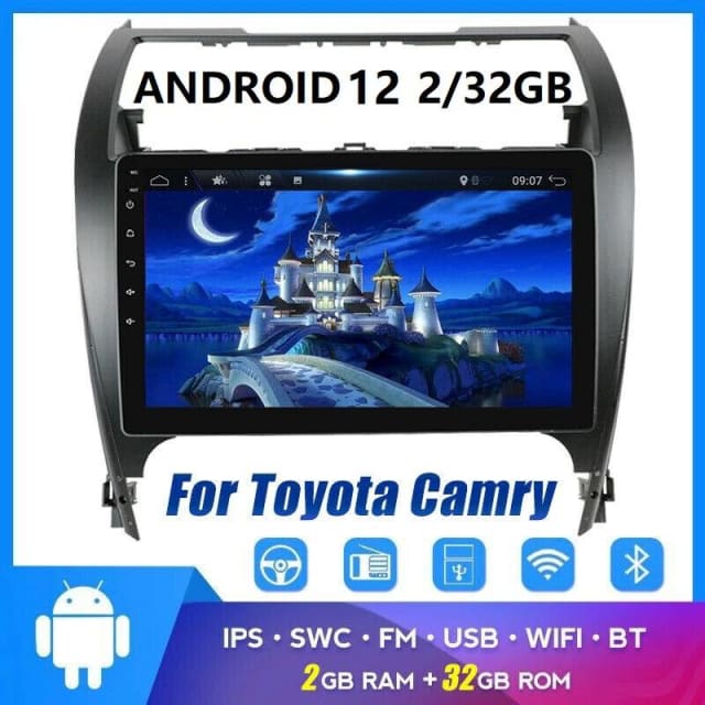 10 inch car stereo for toyota camry 2012 - 2017 android 12