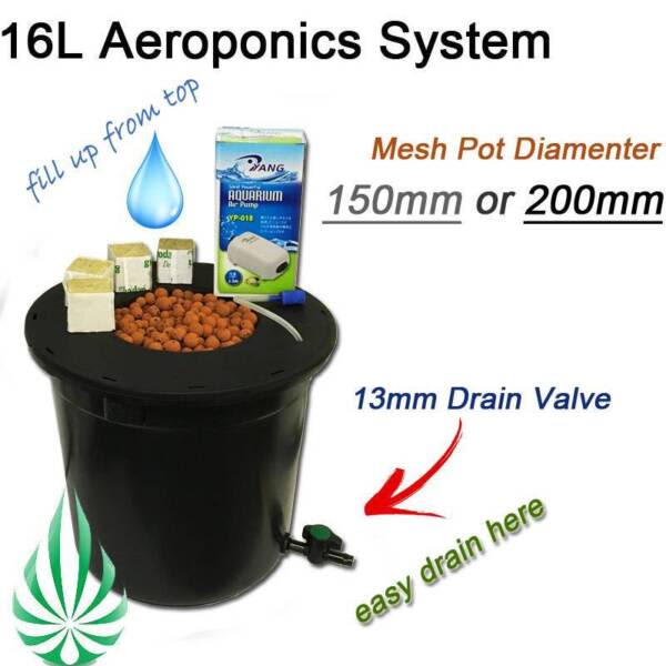 Hydroponics Aeroponics Single Plant Grow System Easy Maintenance