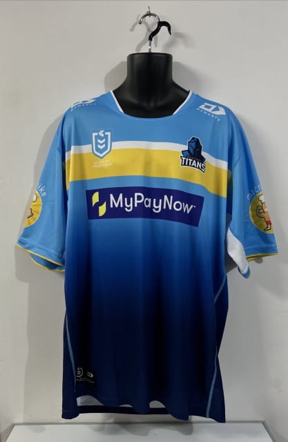 Buy 2021 Gold Coast Titans NRL Home Jersey - Mens - NRL Jerseys