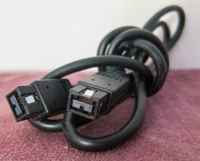 Rare Firewire IEEE 1394B 9 Pin to 9 Pin Male to Male Cable Other