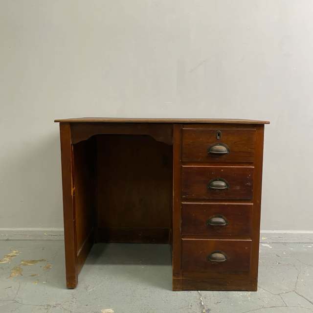 Vintage Timber Study Desk Desks in East Gosford NSW Gumtree Australia