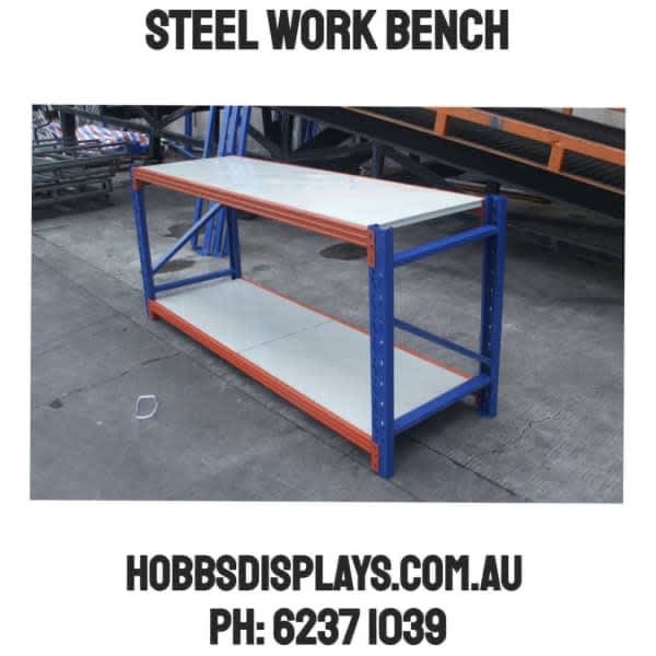 Introducing Heavy Duty Steel Work Bench with a 200KG Rating! 2M x 0.6M
