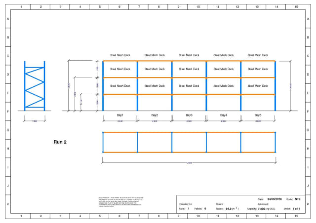 Used Additional Stow Long Span Shelving Shelf 3m x 1067m D | Sheds ...