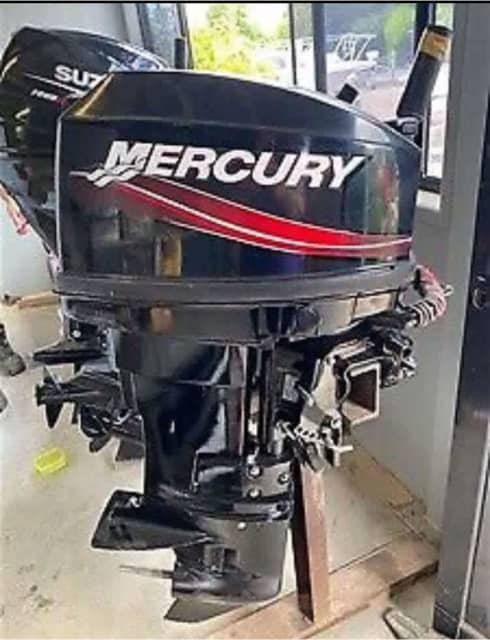 Mercury 25hp Short Shaft 2-Stroke Outboard Motor | Boat Accessories ...