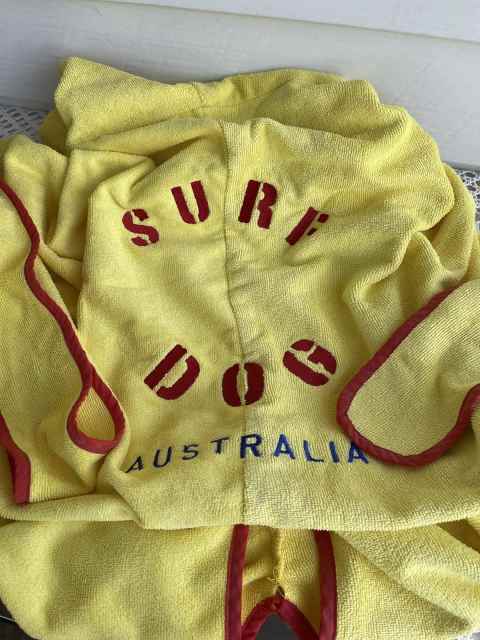 surf dog drying coat