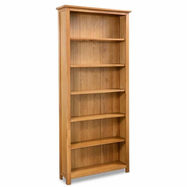 6Tier Bookcase 80x22.5x180 cm Solid Oak Wood... Bookcases & Shelves Gumtree Australia Inner