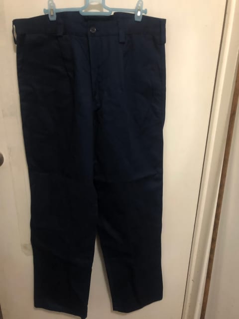 New Men's Navy Blue Work Trousers | Pants & Jeans | Gumtree Australia ...