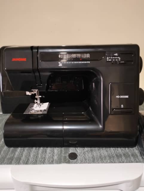 Janome HD3000 Black Edition Heavy Duty Sewing Machine 