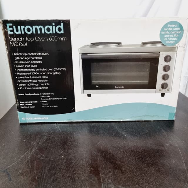 euromaid benchtop oven mc130t