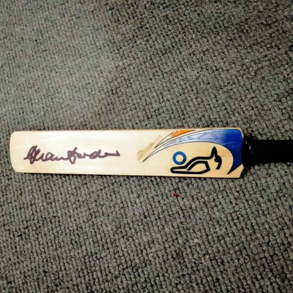 Allan Border Signed Cricket Bat Australia Signed Cricket Bat Other Sports & Fitness in