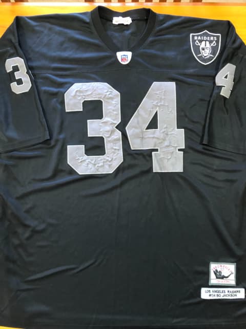 Official Mitchell & Ness - BO JACKSON No.34 - Las Vegas Raiders Jersey, Other Men's Clothing, Gumtree Australia Redland Area - Birkdale