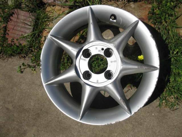 Alloy wheel rim, 14 inch x 6 inch, 4 stud on 100mm, silver | Wheels ...