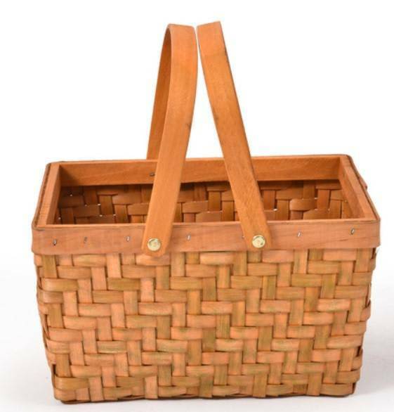 Picnic basket outdoor carry wicker storage Other Kitchen & Dining