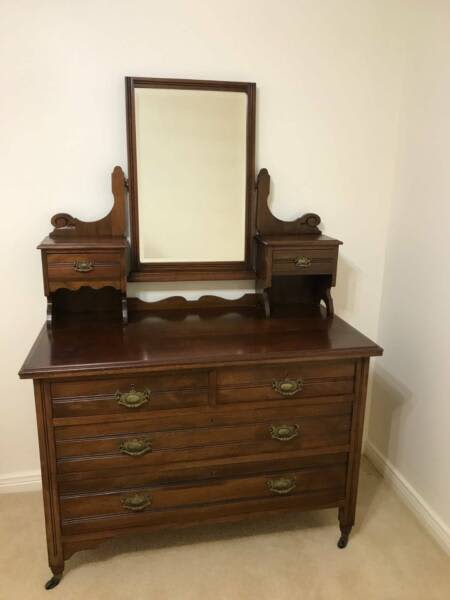 Antique Edwardian Dressing Table - Antiques in Torrens Park SA ...