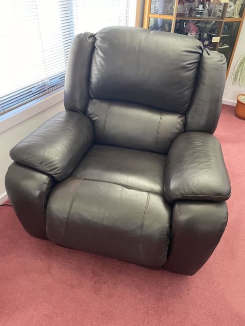 second hand leather recliners for sale